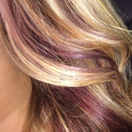 Salon_hair_color_Dunbar_WV Carla's Curl Up N Color